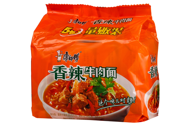 MASTER KANG SPICY BEEF NOODLE 105G 5PACKS